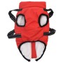 Abrigo para perro con arnés impermeable reflectante 2XL rojo de , Ropa para perros - Ref: Foro24-4019951, Precio: 22,29 €, De...