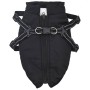Abrigo para perro con arnés impermeable reflectante 2XL negro de , Ropa para perros - Ref: Foro24-4019911, Precio: 22,29 €, D...