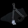 Abrigo para perro con arnés impermeable reflectante 2XL negro de , Ropa para perros - Ref: Foro24-4019911, Precio: 22,29 €, D...