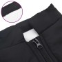 Abrigo para perro con arnés impermeable reflectante 2XL negro de , Ropa para perros - Ref: Foro24-4019911, Precio: 22,29 €, D...