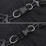 Abrigo para perro con arnés impermeable reflectante 2XL negro de , Ropa para perros - Ref: Foro24-4019911, Precio: 22,29 €, D...