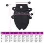 Abrigo para perro con arnés impermeable reflectante 2XL negro de , Ropa para perros - Ref: Foro24-4019911, Precio: 22,29 €, D...