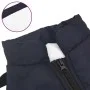 Abrigo perro con arnés impermeable reflectante S azul marino de , Ropa para perros - Ref: Foro24-4019913, Precio: 19,12 €, De...