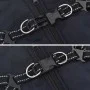 Abrigo perro con arnés impermeable reflectante S azul marino de , Ropa para perros - Ref: Foro24-4019913, Precio: 19,12 €, De...
