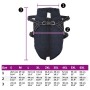 Abrigo perro con arnés impermeable reflectante 3XL azul marino de , Ropa para perros - Ref: Foro24-4019918, Precio: 22,29 €, ...