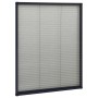 Mosquitera plisada de ventanas aluminio gris antracita 60x80cm de vidaXL, Mosquiteras para ventanas - Ref: Foro24-148663, Pre...