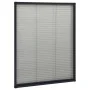 Mosquitera plisada de ventanas aluminio gris antracita 60x80cm de vidaXL, Mosquiteras para ventanas - Ref: Foro24-148663, Pre...