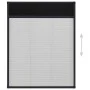 Mosquitera plisada de ventanas aluminio gris antracita 60x80cm de vidaXL, Mosquiteras para ventanas - Ref: Foro24-148663, Pre...