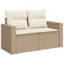 Juego de sofás jardín con cojines 6 pzas ratán sintético beige de , Conjuntos de jardín - Ref: Foro24-3326249, Precio: 538,91...