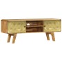 Mueble para TV de madera maciza de mango 120x30x45 cm en Muebles TV | Comprar online en Foru.es