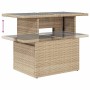 Set de sofás de jardín con cojines 9 pzas ratán sintético beige de , Conjuntos de jardín - Ref: Foro24-3326289, Precio: 706,2...