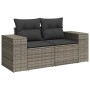 Set de sofás de jardín con cojines 9 pzas ratán sintético gris de , Conjuntos de jardín - Ref: Foro24-3325889, Precio: 564,82...