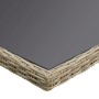 Mesa de comedor jardín vidrio y ratán PE marrón 200x100x74 cm de vidaXL, Mesas de jardín - Ref: Foro24-310141, Precio: 253,30...