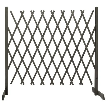 Gitter Gartenzaun massives Tannenholz grau 180x100 cm von vidaXL, Zaunpaneele - Ref: Foro24-314829, Preis: 28,81 €, Rabatt: %