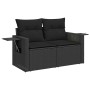 Set de sofás de jardín con cojines 9 pzas ratán sintético negro de , Conjuntos de jardín - Ref: Foro24-3325828, Precio: 571,7...