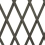 Valla de jardín enrejada madera maciza de abeto gris 180x100 cm de vidaXL, Paneles de vallas - Ref: Foro24-314829, Precio: 27...