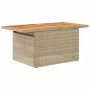 Set sofás jardín y cojines 11 pzas ratán sintético acacia beige de , Conjuntos de jardín - Ref: Foro24-3327762, Precio: 794,1...
