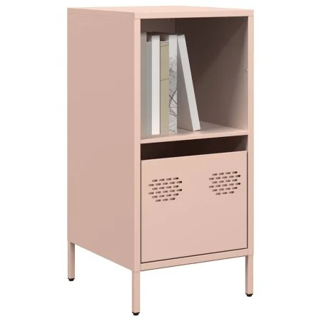 Aparador de acero laminado en frío rosa 35x39x73,5 cm de , Aparadores - Ref: Foro24-851353, Precio: 78,25 €, Descuento: %