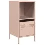 Aparador de acero laminado en frío rosa 35x39x73,5 cm de , Aparadores - Ref: Foro24-851353, Precio: 78,25 €, Descuento: %