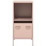 Aparador de acero laminado en frío rosa 35x39x73,5 cm de , Aparadores - Ref: Foro24-851353, Precio: 79,24 €, Descuento: %