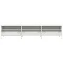 Mueble para TV acero laminado en frío blanco 202x39x43,5 cm de , Muebles TV - Ref: Foro24-851351, Precio: 172,65 €, Descuento: %