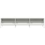 Mueble para TV acero laminado en frío blanco 202x39x43,5 cm de , Muebles TV - Ref: Foro24-851351, Precio: 174,83 €, Descuento: %