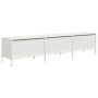 Mueble para TV acero laminado en frío blanco 202x39x43,5 cm de , Muebles TV - Ref: Foro24-851351, Precio: 174,83 €, Descuento: %