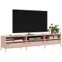 Mueble para TV acero laminado en frío rosa 202x39x43,5 cm de , Muebles TV - Ref: Foro24-851347, Precio: 171,29 €, Descuento: %