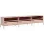 Mueble para TV acero laminado en frío rosa 202x39x43,5 cm de , Muebles TV - Ref: Foro24-851347, Precio: 171,29 €, Descuento: %