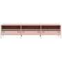 Mueble para TV acero laminado en frío rosa 202x39x43,5 cm de , Muebles TV - Ref: Foro24-851347, Precio: 174,83 €, Descuento: %