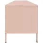 Mueble para TV acero laminado en frío rosa 202x39x43,5 cm de , Muebles TV - Ref: Foro24-851347, Precio: 171,29 €, Descuento: %