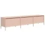 Mueble para TV acero laminado en frío rosa 202x39x43,5 cm de , Muebles TV - Ref: Foro24-851347, Precio: 171,29 €, Descuento: %