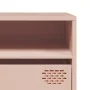 Mueble para TV acero laminado en frío rosa 202x39x43,5 cm de , Muebles TV - Ref: Foro24-851347, Precio: 171,29 €, Descuento: %