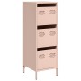 Aparador de acero rosa 39x35x103,5 cm de , Aparadores - Ref: Foro24-851401, Precio: 86,27 €, Descuento: %