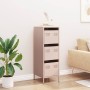 Aparador de acero rosa 39x35x103,5 cm de , Aparadores - Ref: Foro24-851401, Precio: 86,27 €, Descuento: %