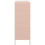 Aparador de acero rosa 39x35x103,5 cm de , Aparadores - Ref: Foro24-851401, Precio: 86,27 €, Descuento: %