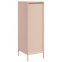 Aparador de acero rosa 39x35x103,5 cm de , Aparadores - Ref: Foro24-851401, Precio: 86,27 €, Descuento: %