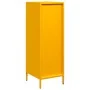 Aparador de acero amarillo mostaza 39x35x103,5 cm de , Aparadores - Ref: Foro24-851403, Precio: 127,61 €, Descuento: %