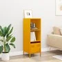 Aparador de acero amarillo mostaza 35x39x103,5 cm de , Aparadores - Ref: Foro24-851379, Precio: 101,41 €, Descuento: %