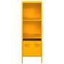 Aparador de acero amarillo mostaza 35x39x103,5 cm de , Aparadores - Ref: Foro24-851379, Precio: 102,69 €, Descuento: %