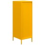Aparador de acero amarillo mostaza 35x39x103,5 cm de , Aparadores - Ref: Foro24-851379, Precio: 102,69 €, Descuento: %