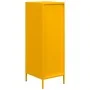 Aparador de acero amarillo mostaza 35x39x103,5 cm de , Aparadores - Ref: Foro24-851379, Precio: 101,41 €, Descuento: %