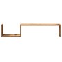 Estante de pared 2 uds madera ingeniería envejecida 100x15x20cm de , Estantes y estanterías - Ref: Foro24-856612, Precio: 35,...