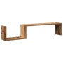Estante de pared 2 uds madera ingeniería envejecida 100x15x20cm de , Estantes y estanterías - Ref: Foro24-856612, Precio: 35,...