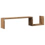 Estante de pared 2 uds madera ingeniería envejecida 100x15x20cm de , Estantes y estanterías - Ref: Foro24-856612, Precio: 35,...