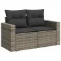 Juego de sofás jardín con cojines 5 pzas ratán sintético gris von , Gartensets - Ref: Foro24-3326311, Preis: 376,21 €, Rabatt: %
