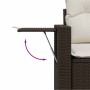 Set de sofás de jardín 10 pzas y cojines ratán sintético marrón de , Conjuntos de jardín - Ref: Foro24-3326544, Precio: 725,8...