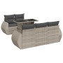 Set de sofás de jardín 6 pzas y cojines ratán sintético gris de , Conjuntos de jardín - Ref: Foro24-3326573, Precio: 509,29 €...