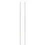 Postes de toldo de vela 2 uds acero galvanizado 250 cm de vidaXL, Mástiles y estacas para tiendas de campaña - Ref: Foro24-31...