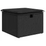 Set de sofás de jardín 7 pzas con cojines ratán sintético negro de , Conjuntos de jardín - Ref: Foro24-3325591, Precio: 453,3...